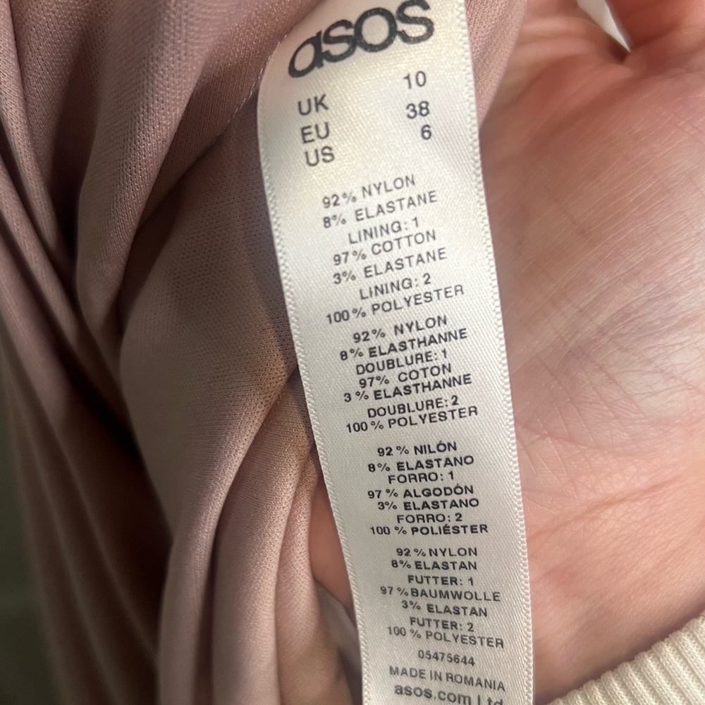ASOS Mauve Formal Maxi Dress - Picture 6 of 11